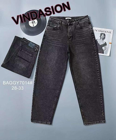 Джинсы Vindassion 7014 d.grey - делук