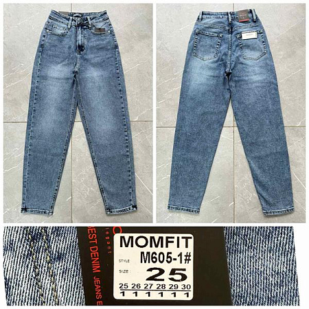 Джинсы Lili M605-1 blue - делук