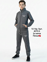 Костюм Спорт Amz 272-3 grey - делук