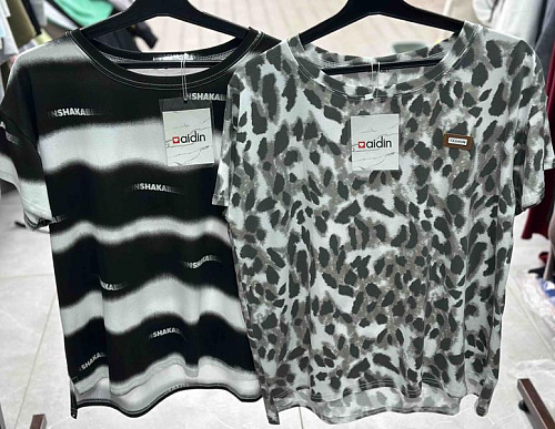 Футболка Aidin-Шик Шок 20 black - делук