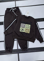 Костюм Спорт Kosmy 542 d.brown - делук