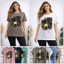 Футболка Lola LL604 mix - делук