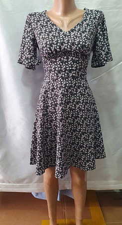 Платье Deliv 560-3 black - делук