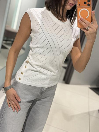 Майка Comod 90556 white - делук