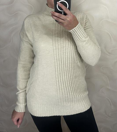 Свитер Levisha 24066 beige - делук