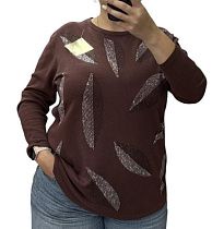 Свитер Dgmd 25221 brown - делук