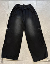 Штаны Saint Wish 6084 black - делук