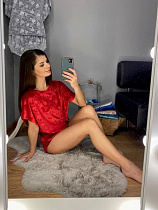 Пижама Gull G210 red - делук