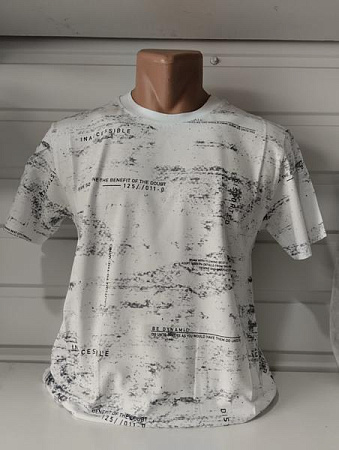 Футболка Panda 1711 white - делук