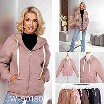 Кофта Спорт Jjf 50150 d.grey - делук