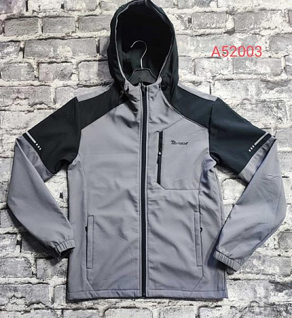 Ветровка Faraon A52003 grey - делук