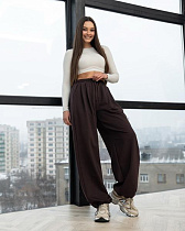 Штаны Спорт Azna Б306 chocolate - делук