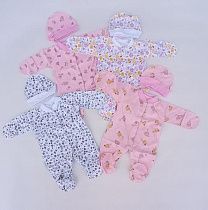 Комбинезон Meloria ML1775 white-pink - делук