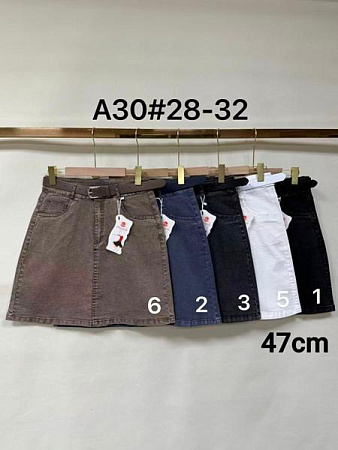 Юбка Immei A30-6 d.grey - делук