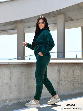 Костюм Спорт Odesaopt 7340-2 green - делук