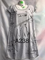 Ночнушка Xyen A238 grey - делук