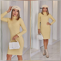 Платье Potok 877 yellow - делук