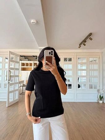 Футболка New Season 8536 black - делук