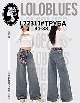 Джинсы Lolo Blues L22311 l.blue - делук