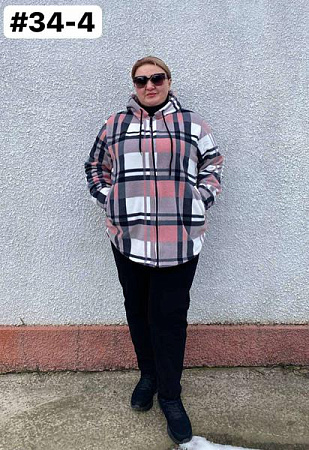 Кофта Bat 34-4 grey - делук