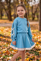 Костюм Delfinka 656 l.blue - делук