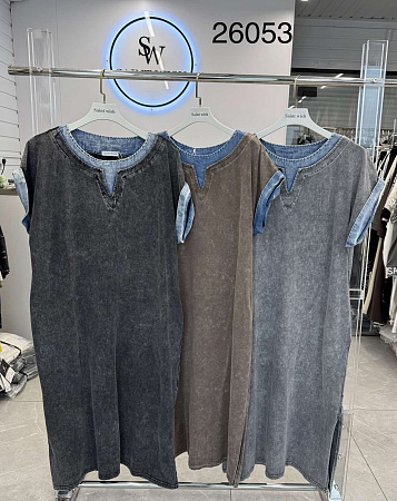 Платье Saint Wish 26053 brown - делук