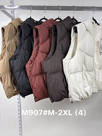 Жилетка Jacket M907 wine - делук