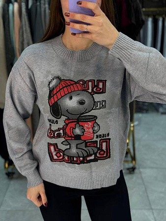 Свитер Arina 925-4 grey - делук