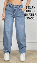 Джинсы Ruxa 1333-2 l.blue - делук