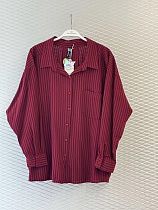 Рубашка New Season 8573 wine - делук