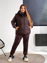 Жилетка Oska 7812 brown - делук