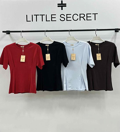 Футболка Little Secret K044 brown - делук