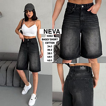 Шорты Ruxa 4802 black - делук