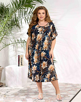 Платье Jjf 888-5 navy - делук