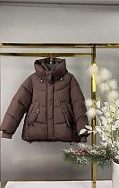 Куртка Delfinka YS14 brown - делук