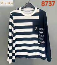 Свитер Lida 8737 black - делук