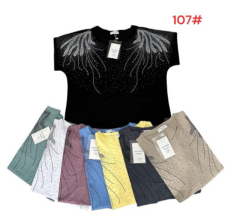 Футболка Katty 107 mix - делук