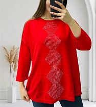 Свитер Ekvato 25206 red - делук