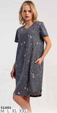 Ночнушка Trikotag 511031 d.grey - делук