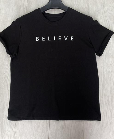 Футболка Zalov ZW1361 black - делук