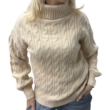 Свитер Elena&Vika 24027 l.beige - делук