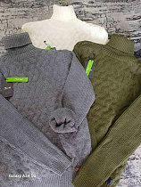 Свитер Moranny MR139 khaki Свитер Moranny MR139 khaki - делук