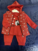 Костюм Baby Boom BB128 red - делук