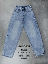 Джинсы God Baron M381 blue - делук