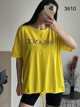 Футболка Fsn 3610 yellow - делук