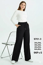 Штаны Спорт Kenalin 9701-3 black - делук