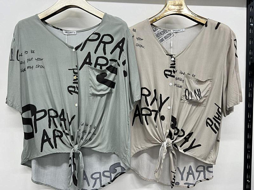 Рубашка Style Nadezhda 7821 mint - делук