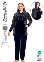 Пижама Cotpark 2264 navy - делук