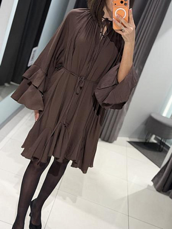 Платье Comod 8802 chocolate - делук