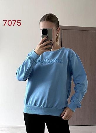 Свитер Fsn 7075 l.blue - делук